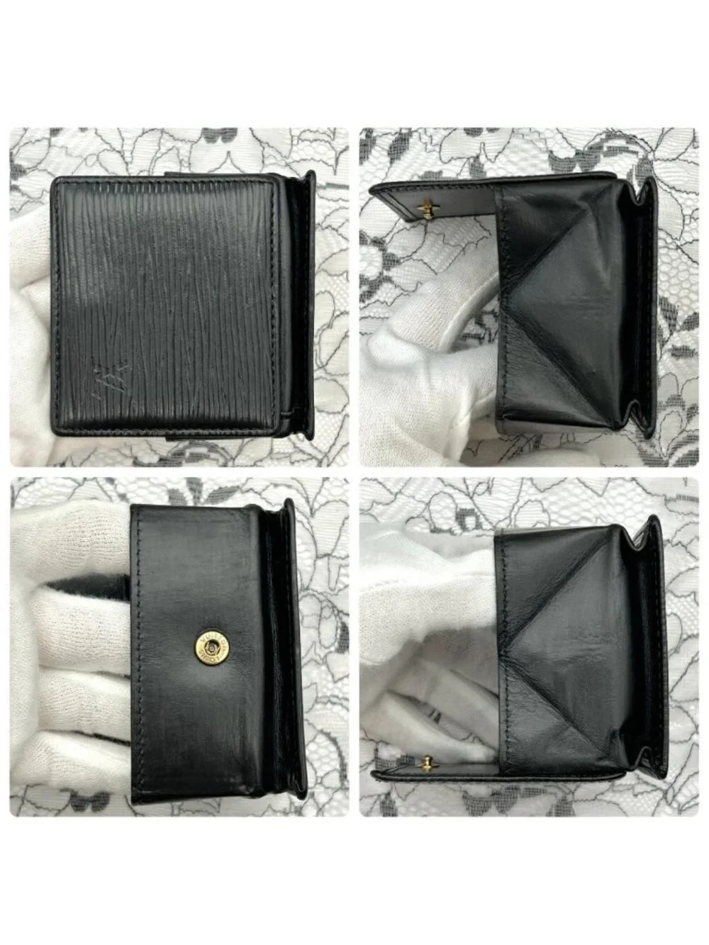 Louis Vuitton Epi Porte-Monnaie Boite Coin Case